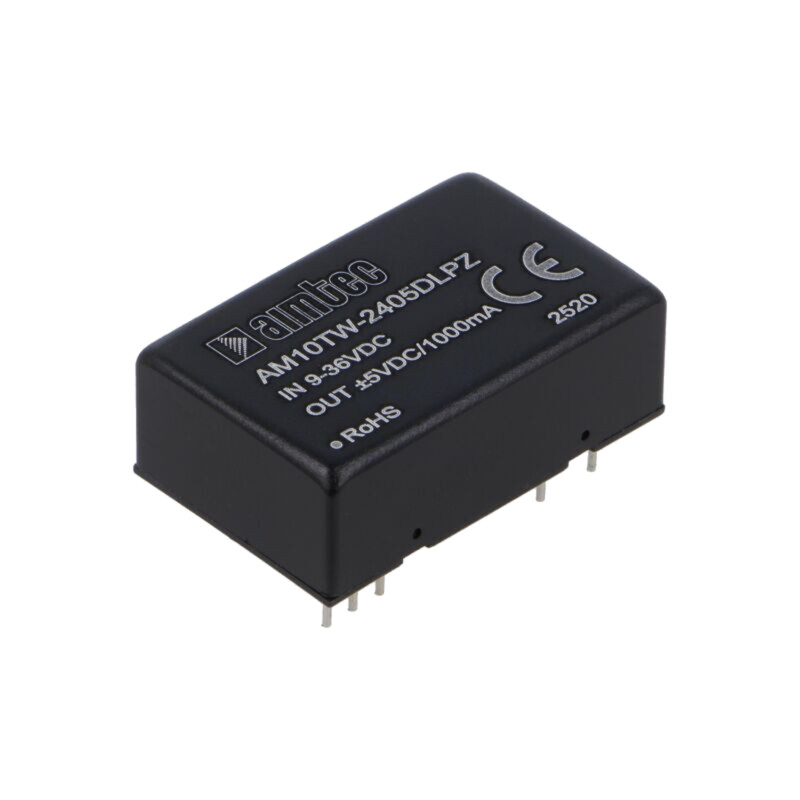 Convertor: DC/DC; 10W; Uintr: 9÷36VDC; Uieş: 5VDC; Uieş2: -5VDC; THT