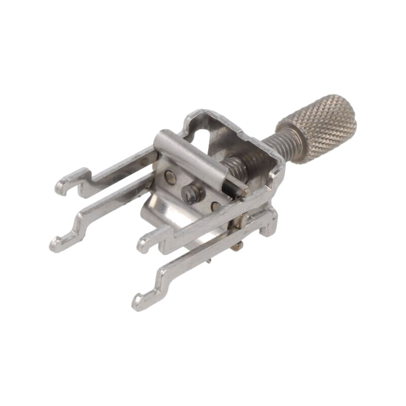 Rail mounted connector End/partition plate; orange; 283; 283-9
