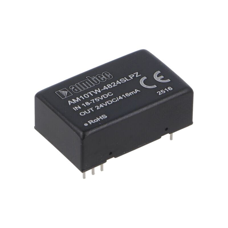 Convertor: DC/DC; 10W; Uintr: 18÷75VDC; Uieş: 24VDC; Iintr: 251mA