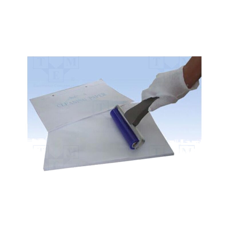 Accesorii cleanroom: hârtie adezivă; 25buc; 330x240mm; cleanroom