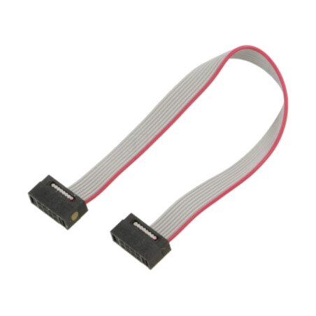 Cablu panglică cu conectori IDC; IDC,din ambele părţi; 101,6mm