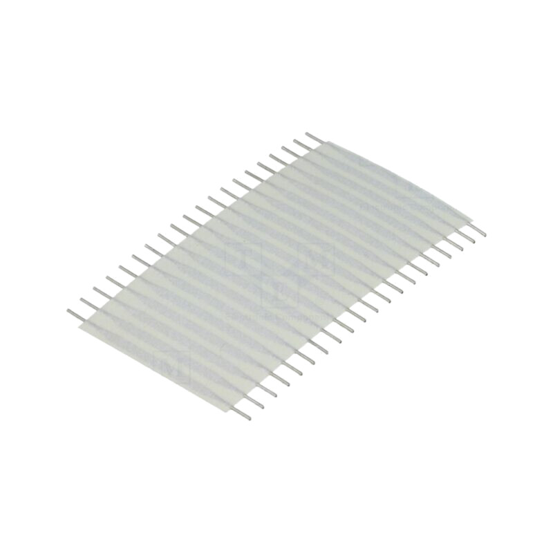 Conector: cablu jumper flexibil; P.cablu-bandă: 2,54mm; L: 25,4mm