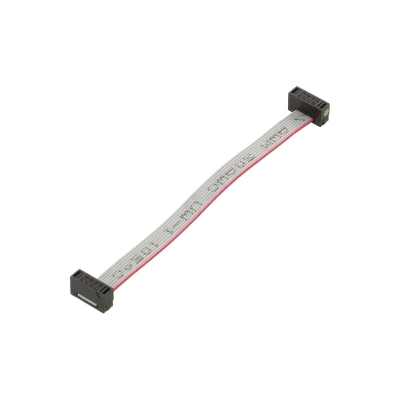 Cablu panglică cu conectori IDC; IDC,din ambele părţi; 76,2mm Cablu panglică cu conectori IDC; IDC,din ambele părţi; 76,2mm