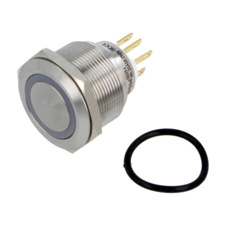 Comutator: anti-vandalism; Poz: 2; SPDT; 3A/220VAC; 5A/24VDC; IP65
