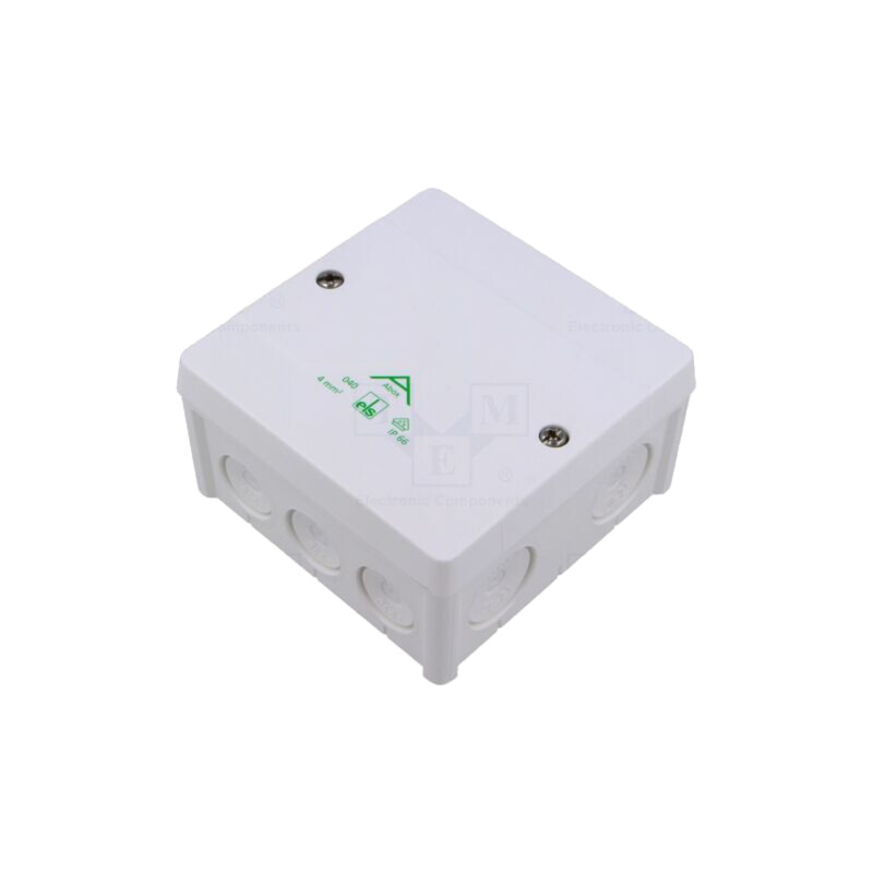 Carcasă: cutie de conexiuni; X: 102mm; Y: 102mm; Z: 57mm; IP66; albe