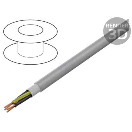 Cablu: cablu de control; ÖLFLEX® FD CLASSIC 810 P; 4G4mm2; PUR