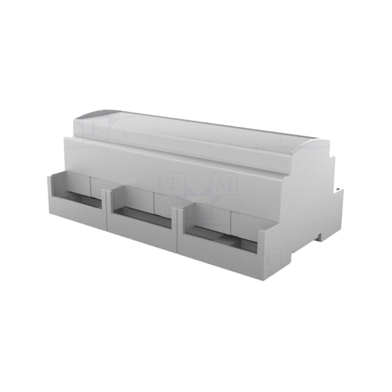 Carcasă: pentru şină DIN; Y: 91mm; X: 160,2mm; Z: 62mm; gri; Nr.mod: 9