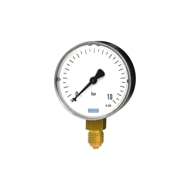 Manometru; -1÷3bar; Clasa: 2,5; 63mm; Temp: -20÷60°C; plastic