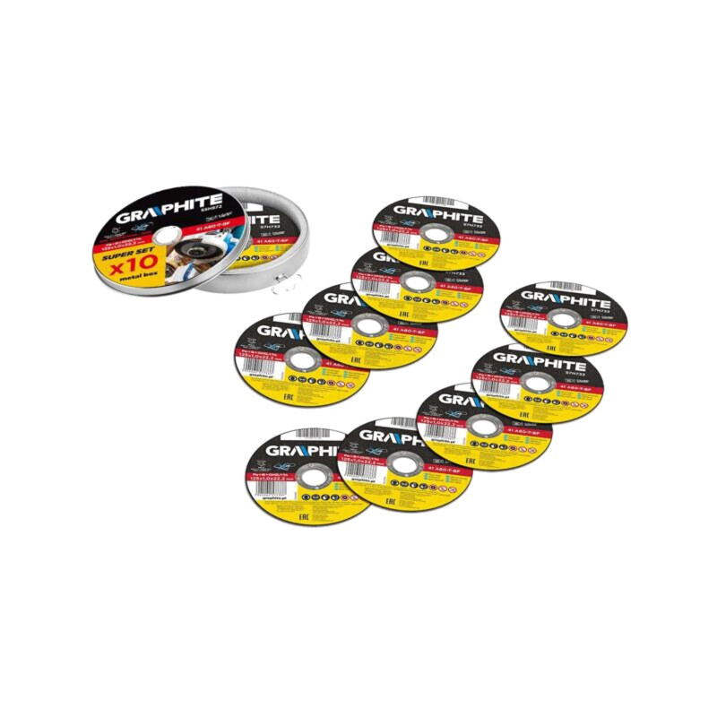 Disc de tăiere; Ø: 125mm; Øorif: 22,22mm; Gr.disc: 1mm; 10buc.
