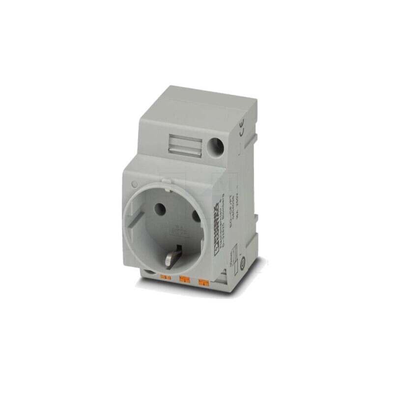 Conector: alimentare AC; soclu; mamă; 16A; PIN: 3; pentru şină DIN