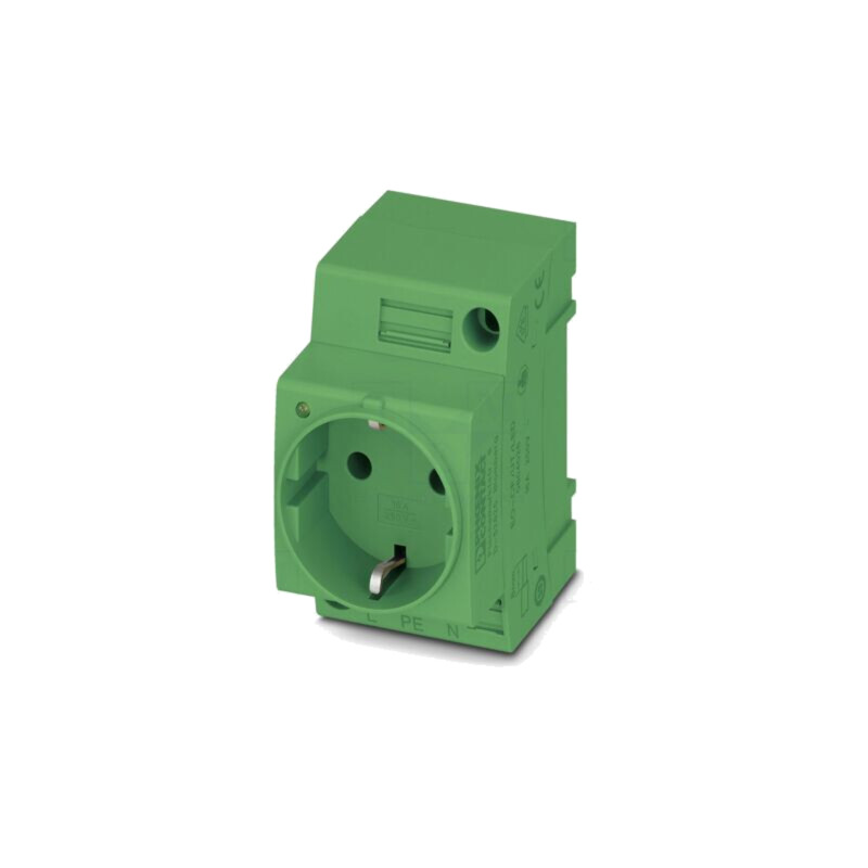 Conector: alimentare AC; soclu; mamă; 16A; PIN: 3; pentru şină DIN Conector: alimentare AC; soclu; mamă; 16A; PIN: 3; pentru şină DIN