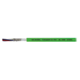 Cablu: pentru servomotoare; hibrid,TOPGEBER 511; verde; litat; Cu