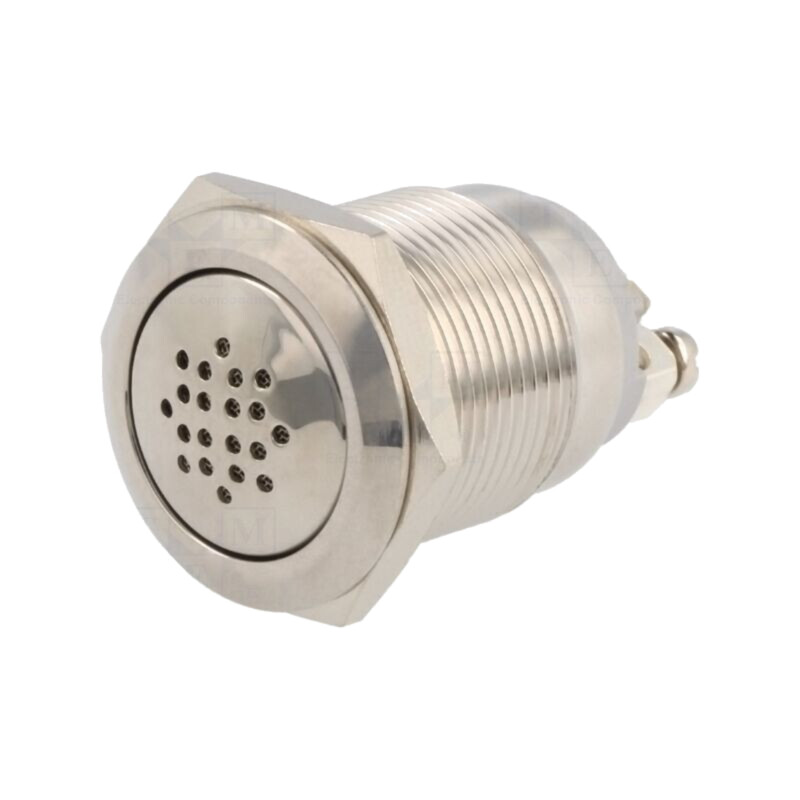 Semnalizator: acustic; 85dB; Ilum: fără; IP50; Ø19mm; 1÷10mm; 360mW