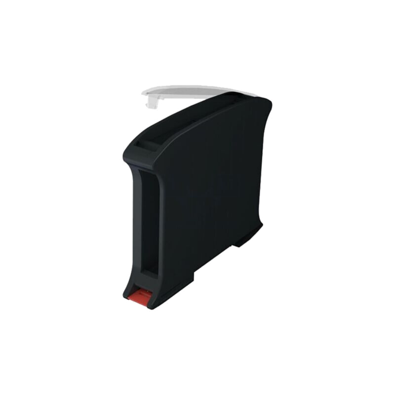 Carcasă: pentru şină DIN; Y: 101mm; X: 17,5mm; Z: 80,2mm; gri închis