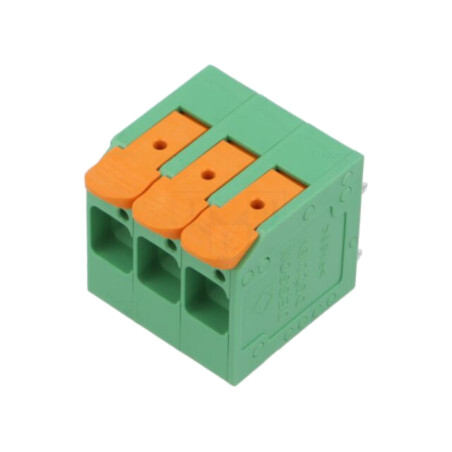 Conector: regletă de conexiuni pt.PCB; Terminal; 76A; 600V; drept