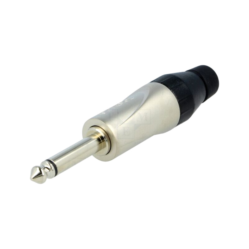 Conector: Jack 6,3mm; mufă; tată; mono; piste: 2; drept; pe cablu