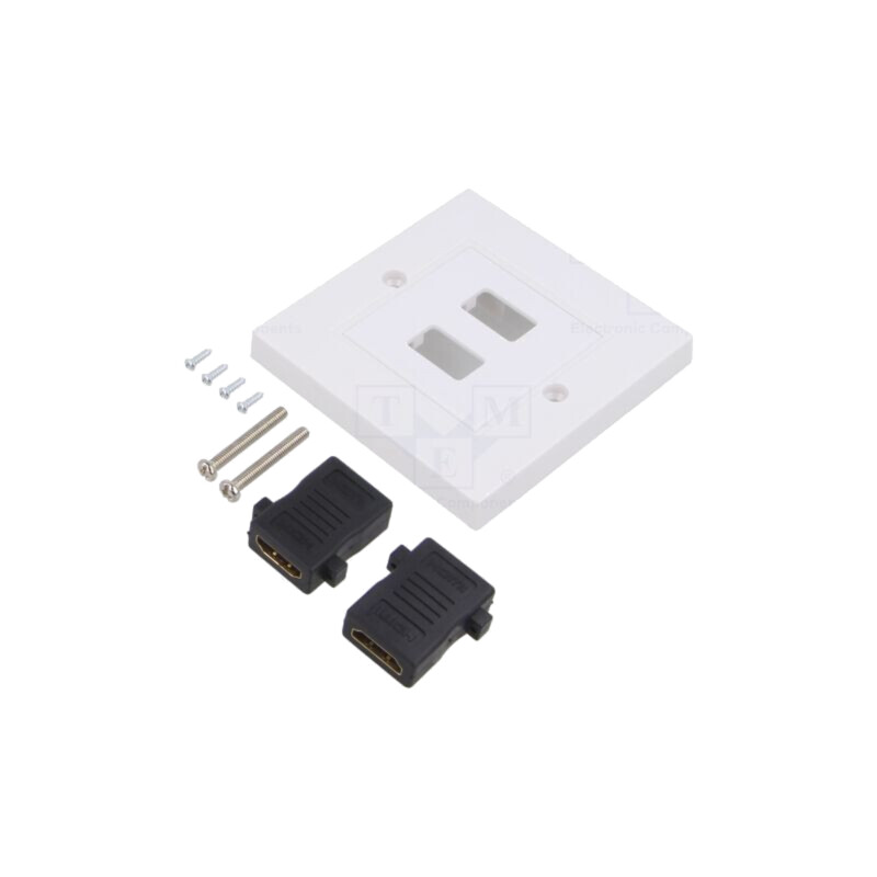 Conector: HDMI; soclu; HDMI soclu x2,din ambele părţi; în perete