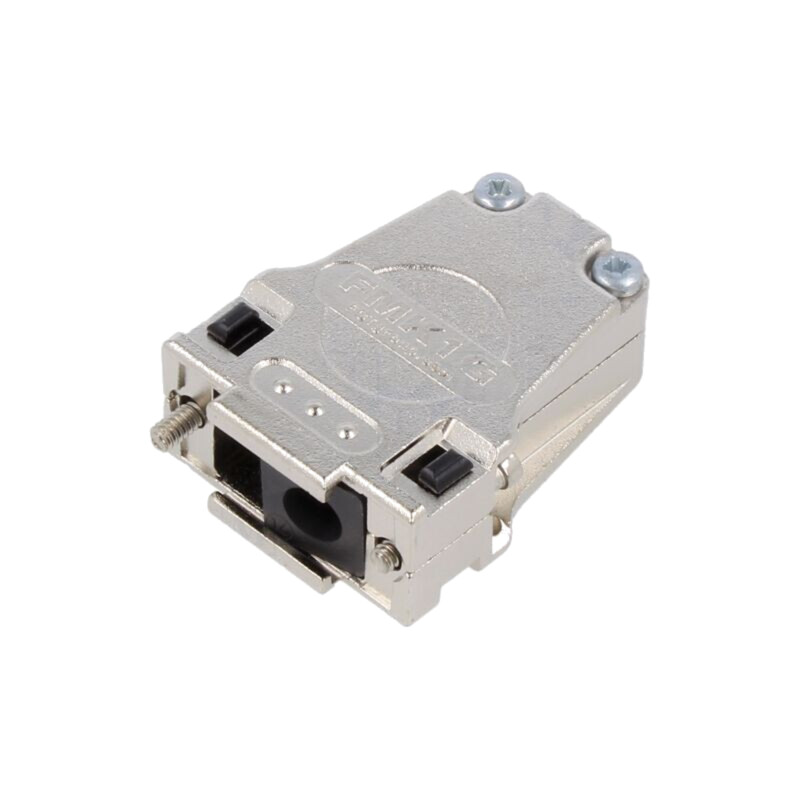 connector FCT HOOD S1 0 DEG MTL W/SCRWLCK