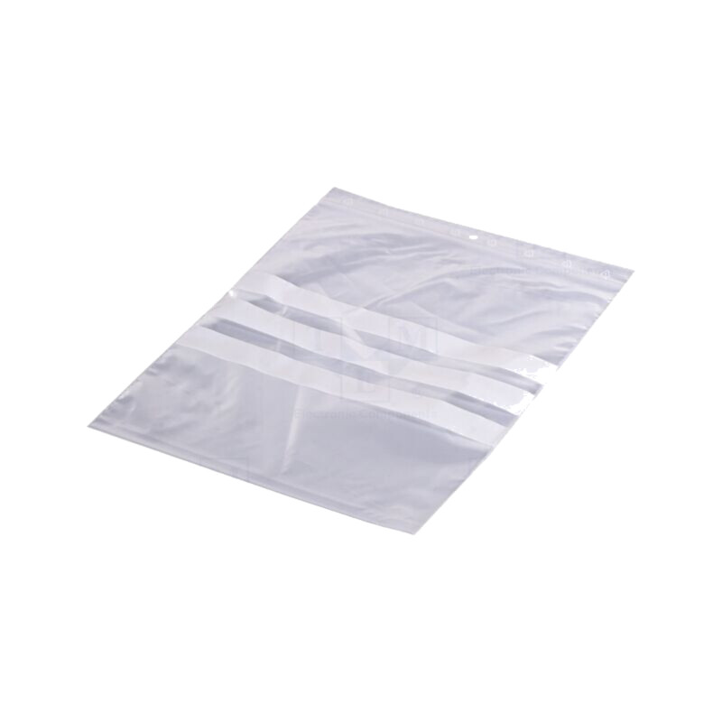 Pungă cu fermoar; Lung: 250mm; Lăţ: 200mm; Gros: 50um; polietilenă Pungă cu fermoar; Lung: 250mm; Lăţ: 200mm; Gros: 50um; polietilenă