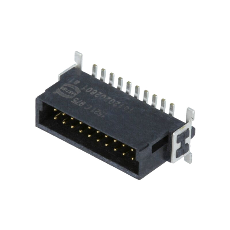 Conector: PCB-cablu/PCB; soclu; tată; PIN: 20; har-flex®; verticală