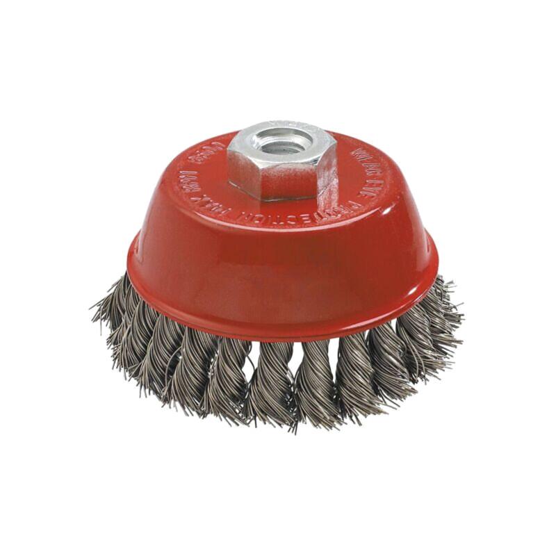 Perie frontală; 65mm; oţel,Oţel rezistent la acizi; Fixare: M14