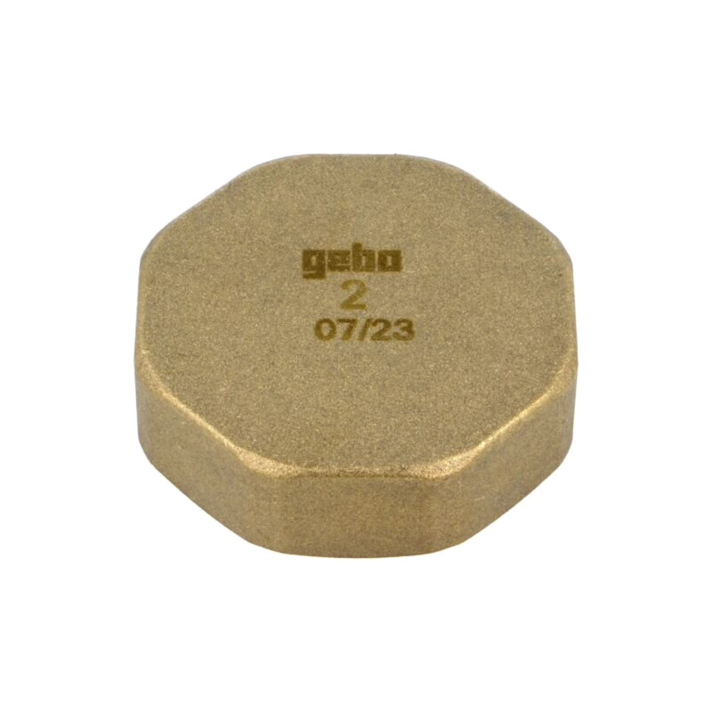 Term.îmbinare: capac de protecţie; hexagonală; alamă CW617N
