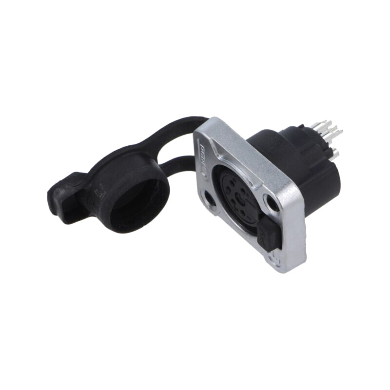 Conector: XLR; soclu; mamă; Z Series; 7,5A; 50V; PIN: 5; IP65; lipire Conector: XLR; soclu; mamă; Z Series; 7,5A; 50V; PIN: 5; IP65; lipire
