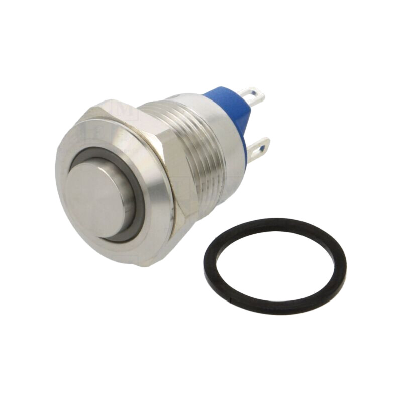 Comutator: anti-vandalism; Poz: 2; SPST-NO; 2A/36VDC; IP65; galben