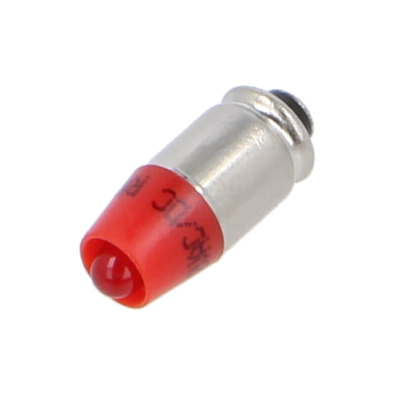 Lampă LED; roşie; S5,7s; 12VDC; 12VAC; Nr.diode: 1