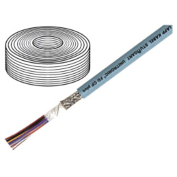 Cablu: pentru transmitere date; UNITRONIC® FD CP plus; gri; Cu
