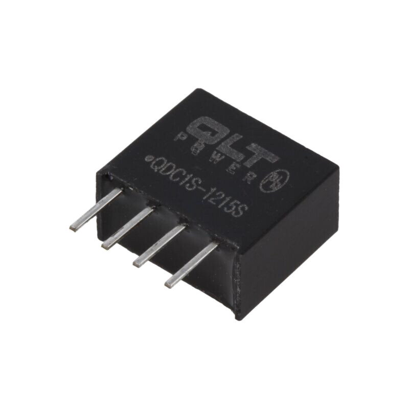 Convertor: DC/DC; 1W; Uintr: 10,8÷13,2VDC; Uieş: 15VDC; SIL4; 100kHz