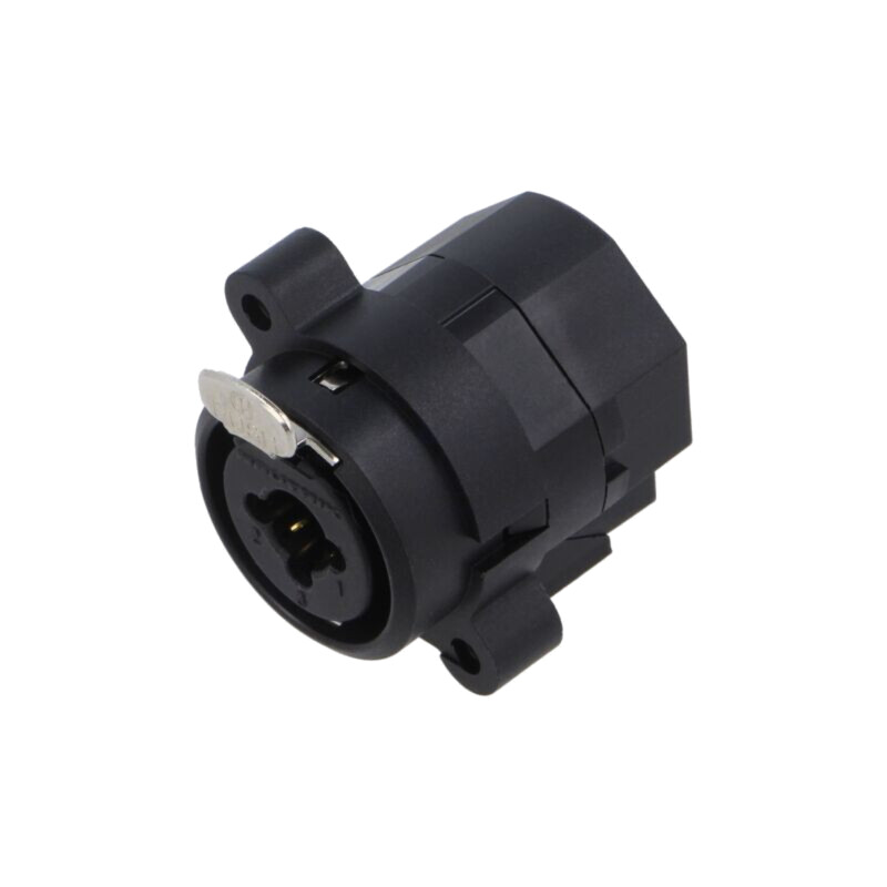 Conector: Jack 6,3mm + XLR; soclu; mamă; drept; THT; Combo I; 3A Conector: Jack 6,3mm + XLR; soclu; mamă; drept; THT; Combo I; 3A