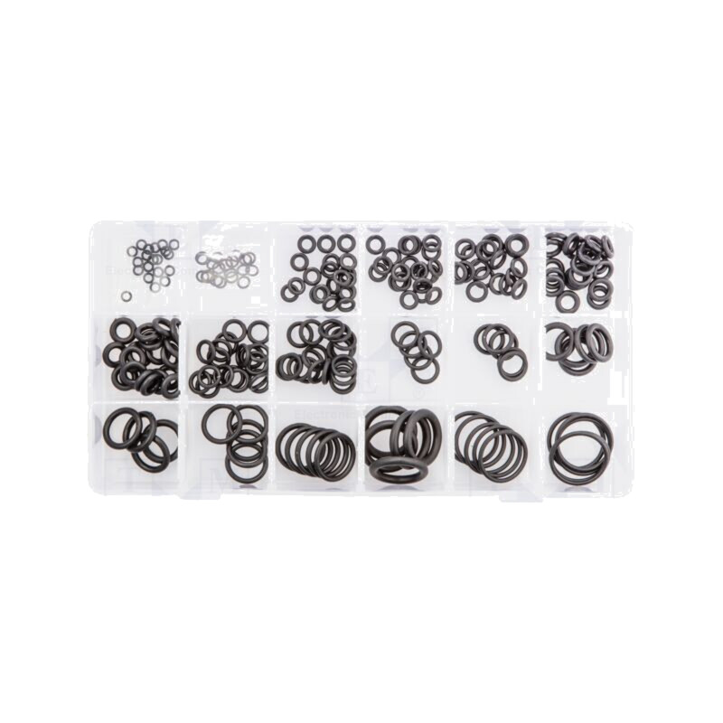 Set O-ring-uri; cauciuc NBR; 225buc.