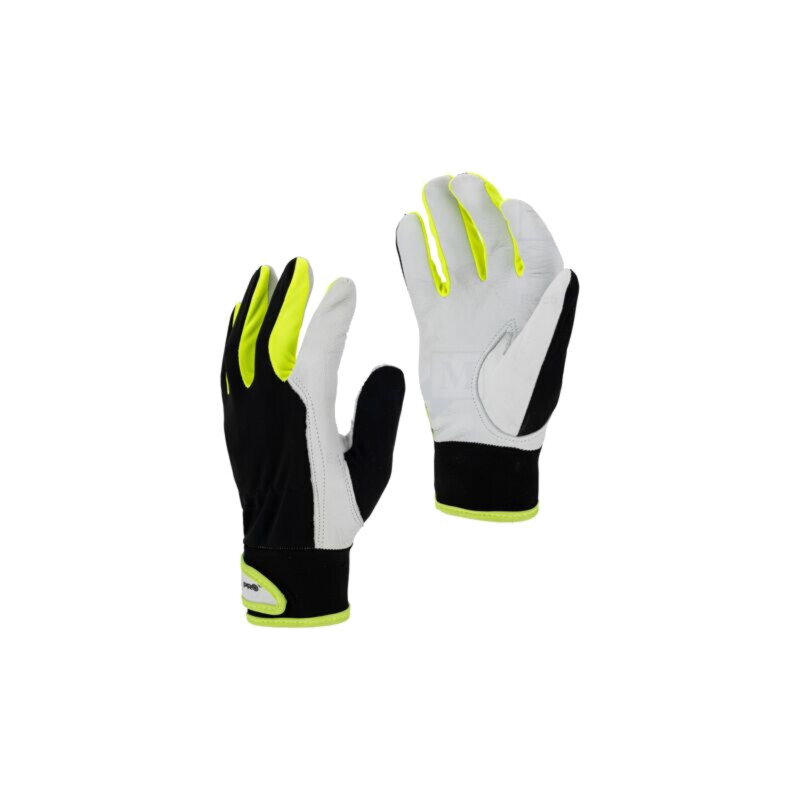 Mănuşi de protecţie; Dimensiune: 10; negru/galben; agăţătoare