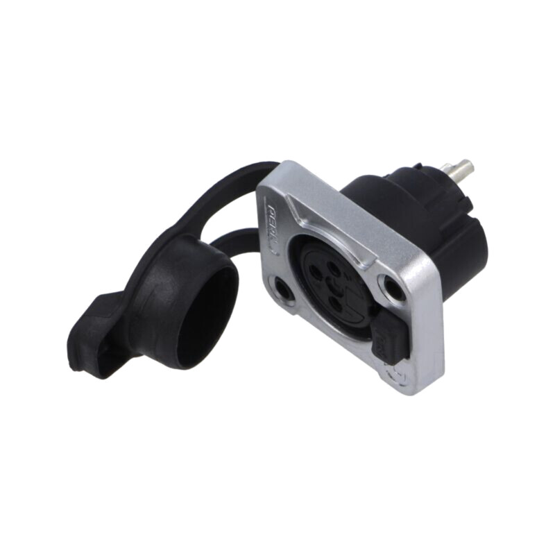 Conector: XLR; soclu; mamă; Z Series; 16A; 50V; PIN: 3; IP65; lipire