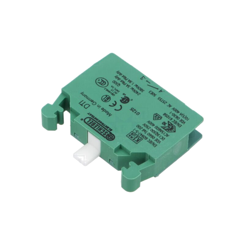 Element de contact; -40÷70°C; IP20; Pini: NO; 6mm Element de contact; -40÷70°C; IP20; Pini: NO; 6mm