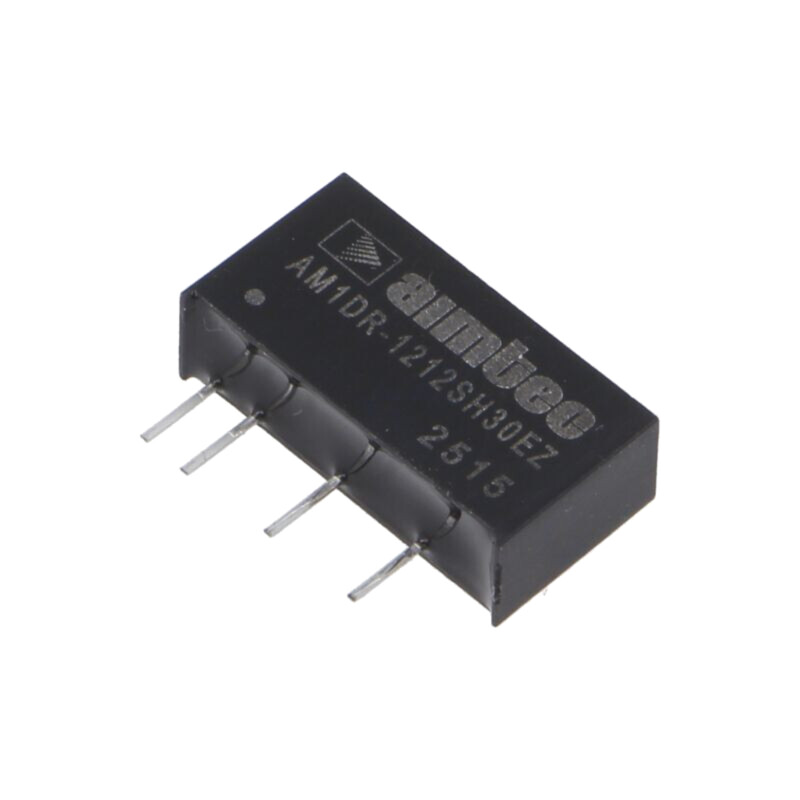 Convertor: DC/DC; 1W; Uintr: 11,2÷12,6VDC; Uieş: 12VDC; Iieş: 84mA