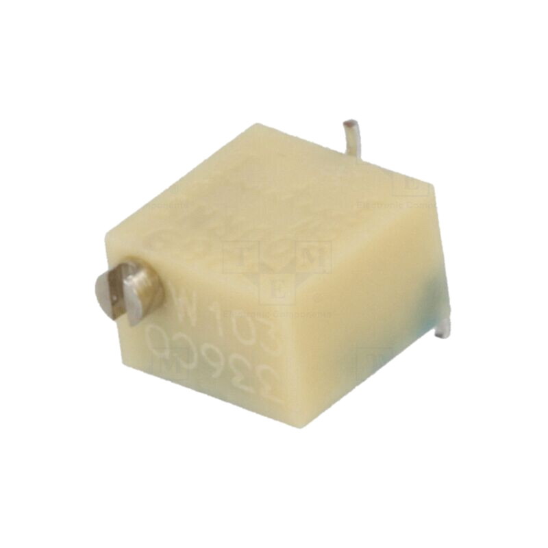 Potenţiometru: de montare; multitură; 10kΩ; 250mW; SMD; ±10%; 3269W