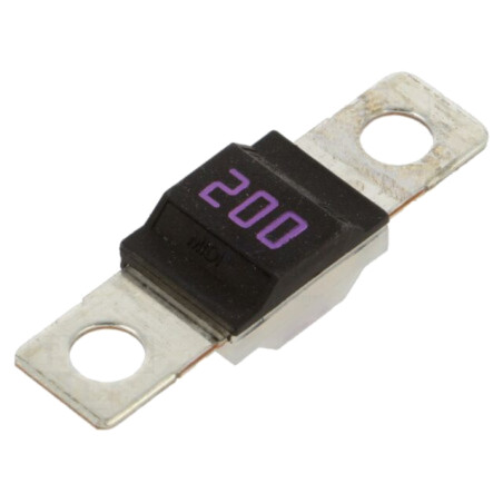 Siguranţă: siguranţă; 200A; 32VDC; auto; cupru; cositorit
