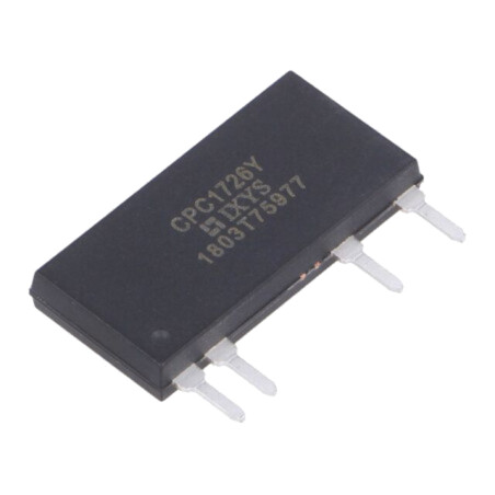 Releu: semiconductor; 1000mA; max.250VDC; THT; SIP4; OptoMOS; 0,75Ω