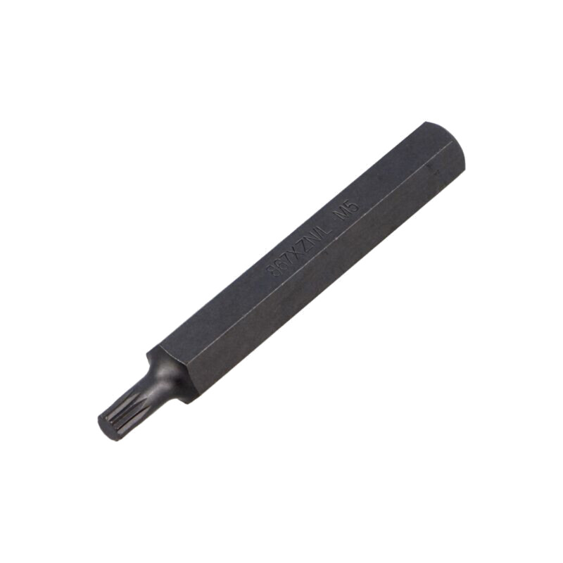Capăt de şurubelniţă; spline (dodecagon); XZN M5; Lung.tot: 75mm