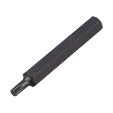 Capăt de şurubelniţă; spline (dodecagon); XZN M5; Lung.tot: 75mm
