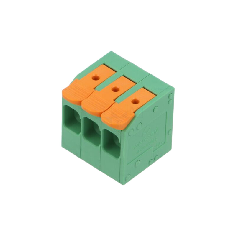 Conector: regletă de conexiuni pt.PCB; Terminal; 41A; 1kV; verde Conector: regletă de conexiuni pt.PCB; Terminal; 41A; 1kV; verde