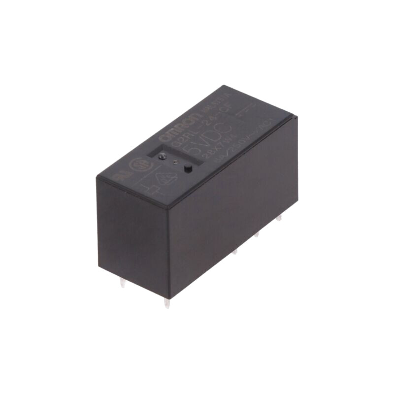 Releu: electromagnetic; DPDT; Ubobină: 5VDC; Icontacte max: 8A