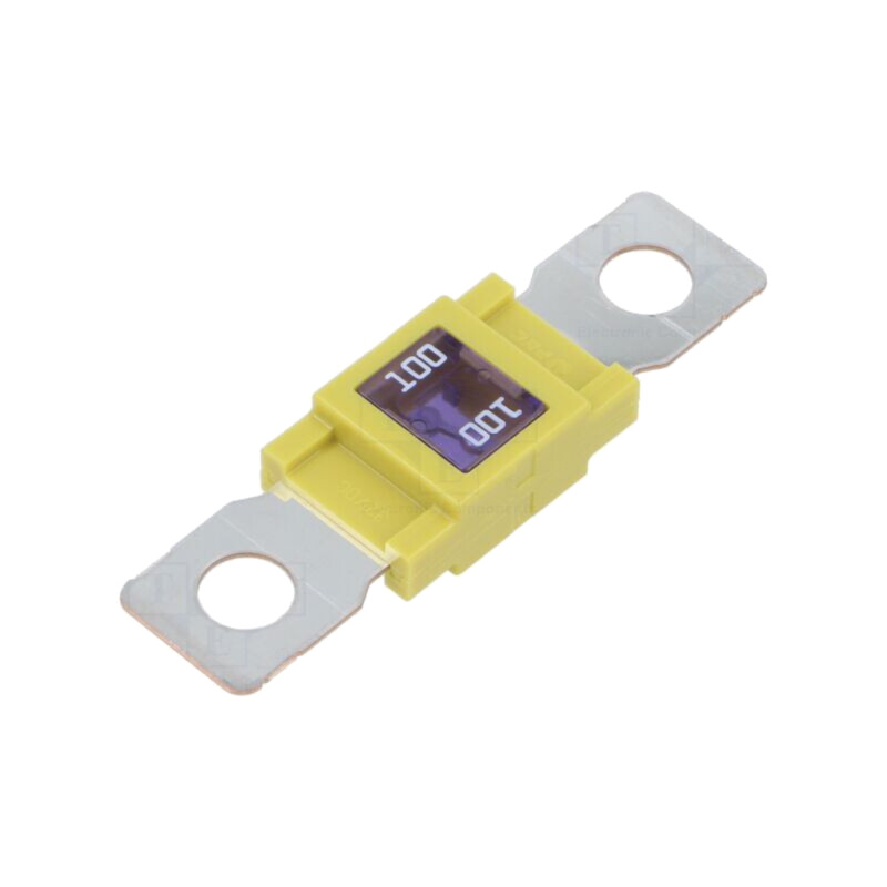 Siguranţă: siguranţă; 100A; 32VDC; auto; 68mm; şurub M8; 68x18,3mm