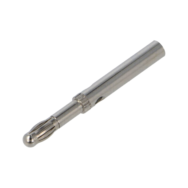 Conector: banană 4mm; mufă; 19A,32A; nichelat