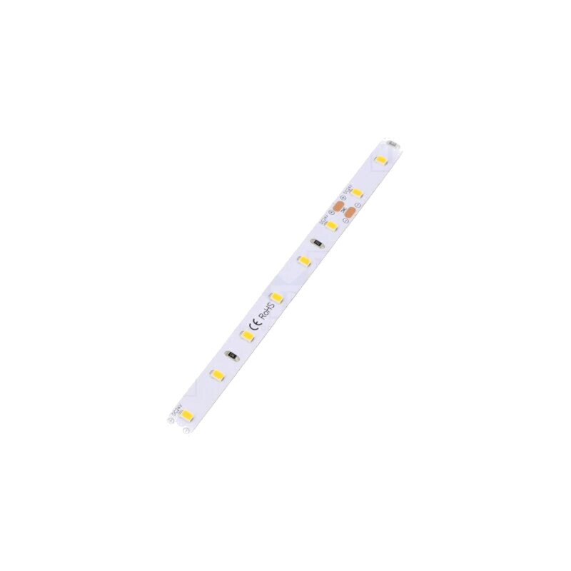 Bandă LED; alb cald; 2835; LED/m: 60; 8mm; IP33; 120°; 6W/m; 24VDC