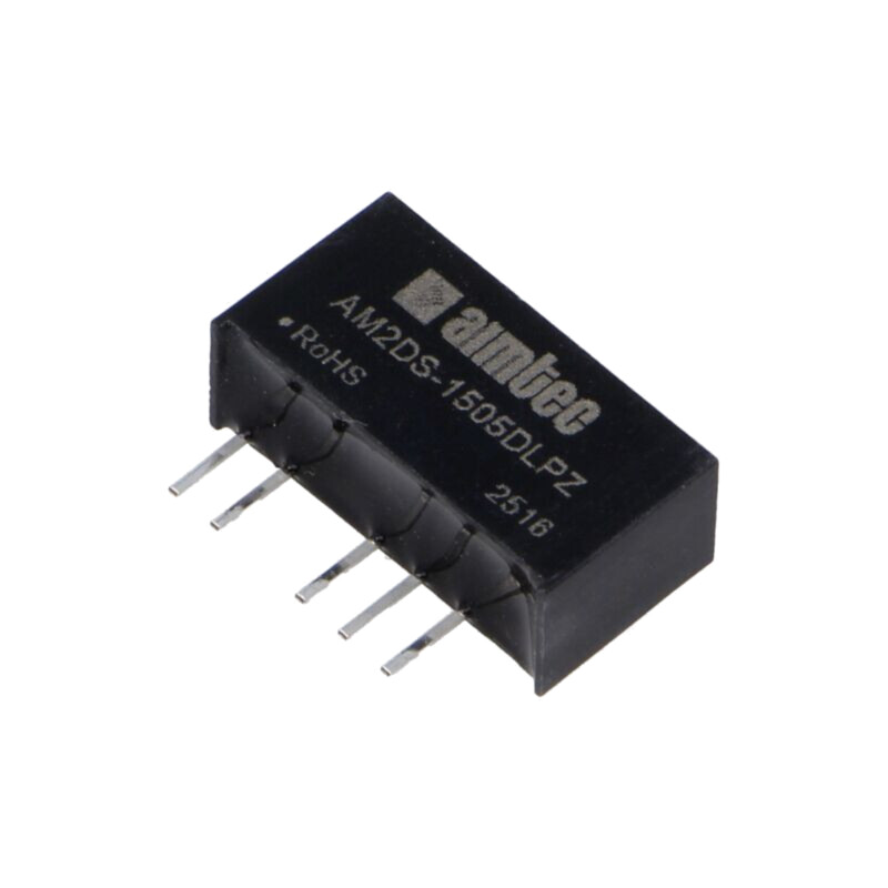 Convertor: DC/DC; 2W; Uintr: 13,5÷16,5VDC; Uieş: 5VDC; Uieş2: -5VDC