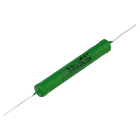 Rezistor: metal oxide; 3,3Ω; 10W; ±5%; audio