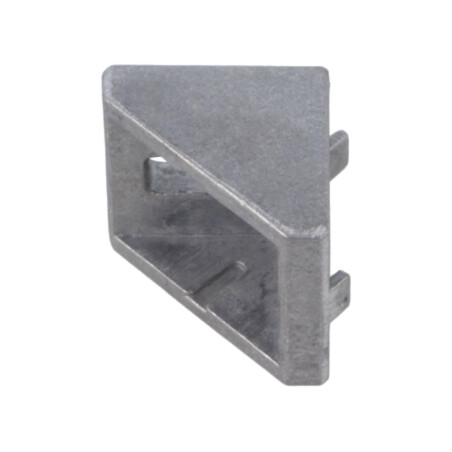 Colţar; pt.profile; Lăţime cant: 6mm; W: 28mm; H: 27,2mm; L: 27,2mm